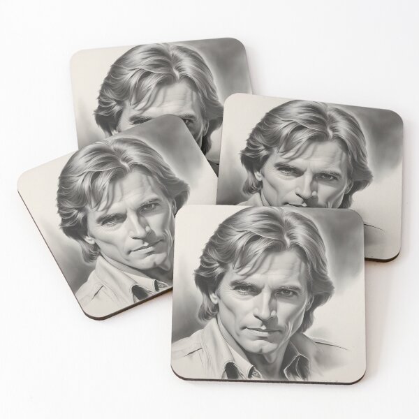 Item preview, Dirk Benedict designed and sold by WorldofCharcoal.
