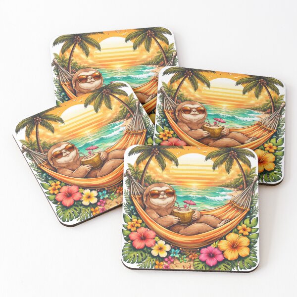 Item preview, Relax Club – Wu Wei Sloth | Original Elwis Creativ Design designed and sold by ElwisCreativ.