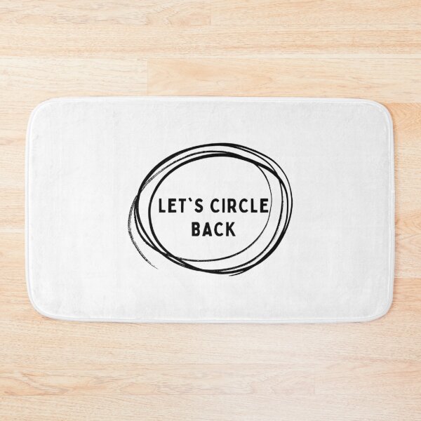 Item preview, CORPORATE JARGON LET'S CIRCLE BACK designed and sold by ElaineZPink.