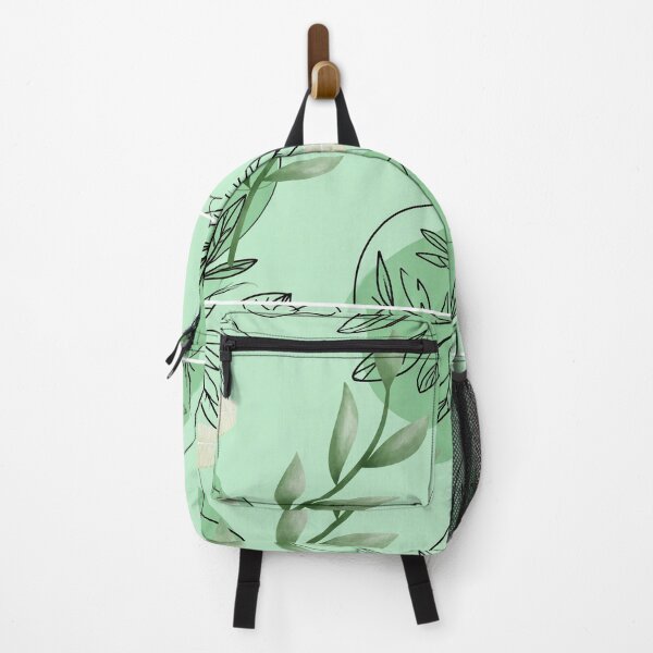 Item preview, Sage Green Watercolor Botanical Leaf Pattern designed and sold by meri3465.