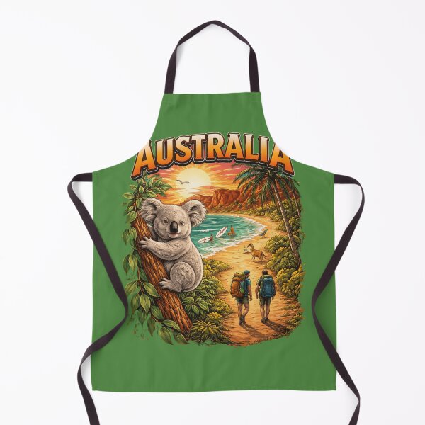 Item preview, Koalas and Coastlines: Your Ultimate Australia Travel Guide The Magic of Australia Gifts T-Shirt designed and sold by MalwasBasket.
