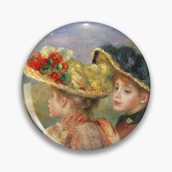 Item preview, Two Girls by Pierre-Auguste Renoir: Impressionist Fine Art Poster designed and sold by artofuniverse.