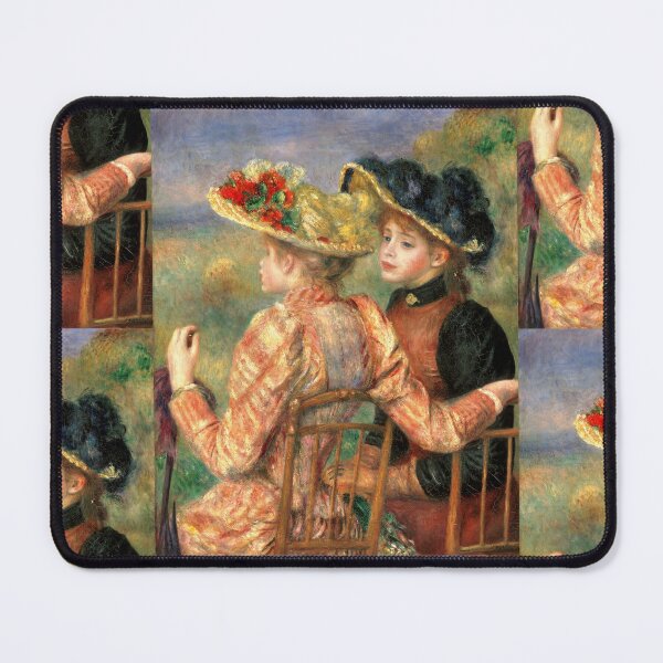 Item preview, Two Girls by Pierre-Auguste Renoir: Impressionist Fine Art Poster designed and sold by artofuniverse.