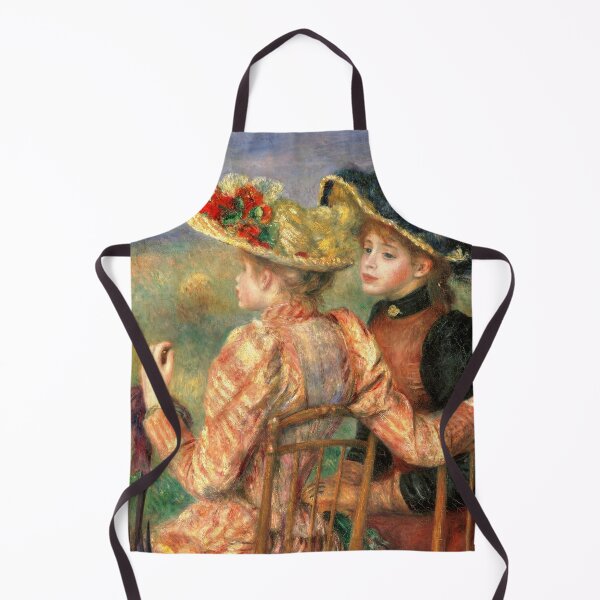 Item preview, Two Girls by Pierre-Auguste Renoir: Impressionist Fine Art Poster designed and sold by artofuniverse.