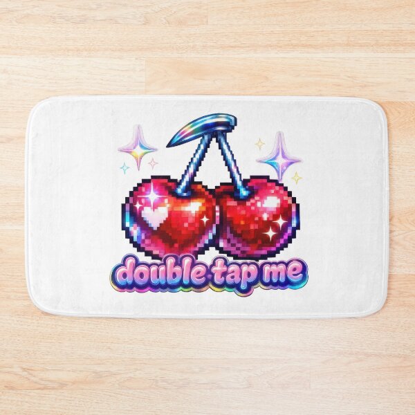 Item preview, Double Tap Me Pixel Cherries Y2K  designed and sold by jgvisualarts.
