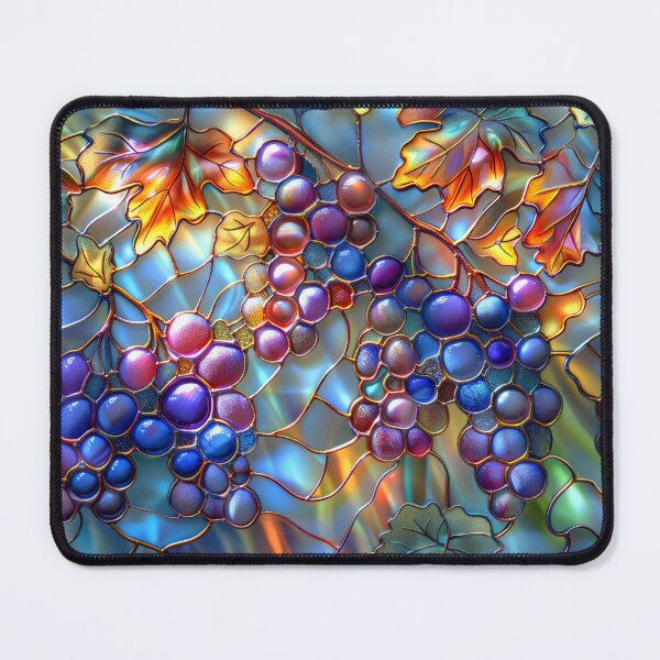 Item preview, Grapevine Stained Glass Art designed and sold by MargaretWiktor.