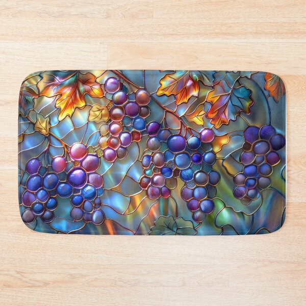 Item preview, Grapevine Stained Glass Art designed and sold by MargaretWiktor.