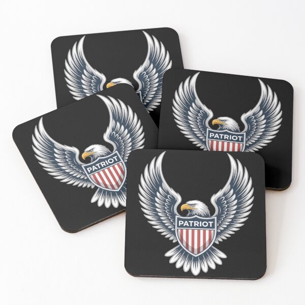 Item preview, Patriot Eagle Crest Shirt USA Eagle Shield Patriotic Tee designed and sold by OldGloryForge.