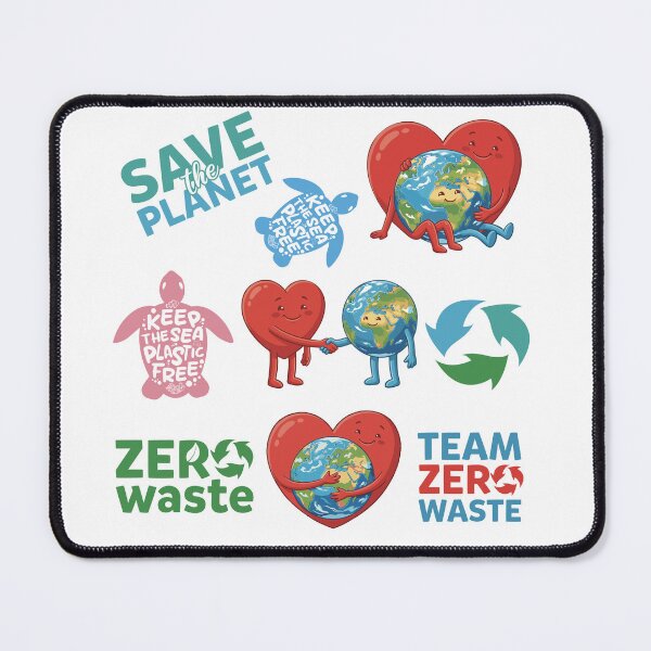 Item preview, Love Our Planet - Kawaii Style designed and sold by Wolagno.