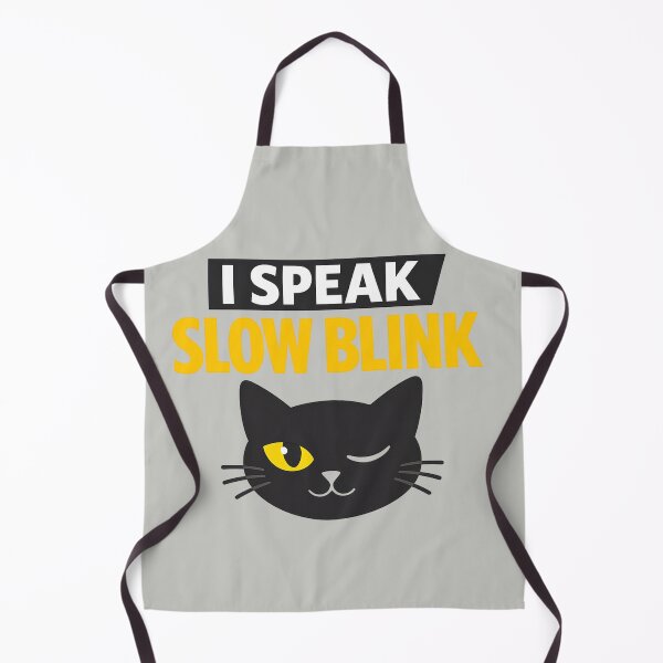 Item preview, I Speak Slow Blink Cat Behavior Shirt designed and sold by POD DYNASTY.