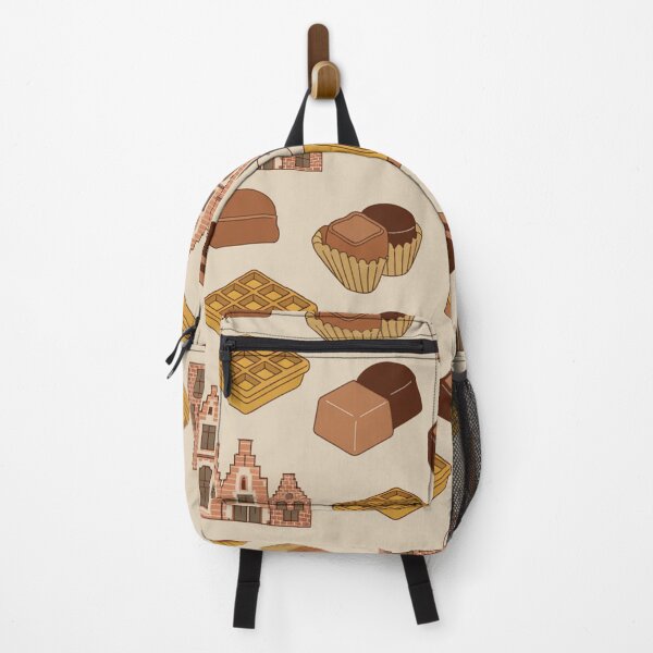 Item preview, Belgian Waffles & Beer Seamless Pattern – Belgian Icons designed and sold by Midnight Veil Designs.