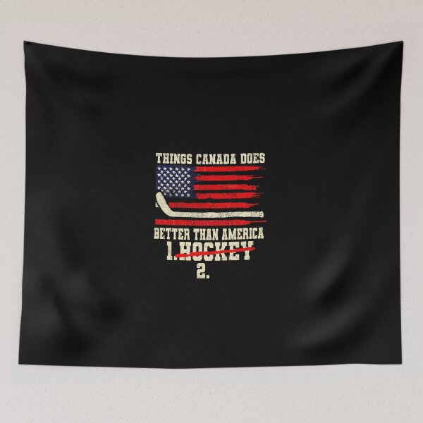 Item preview,  Things Canada Does Better Than America 1 Hockey 2 designed and sold by memoryweaverart.