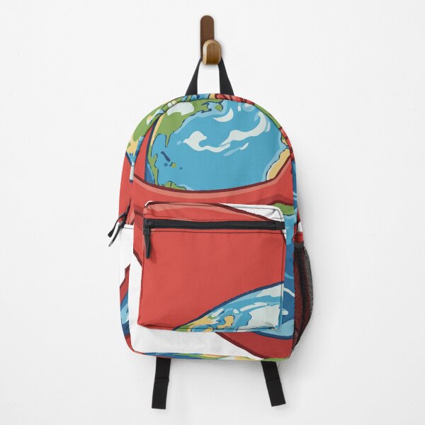 Item preview, Red Heart Hugging the Earth - Ecological Illustration designed and sold by Wolagno.