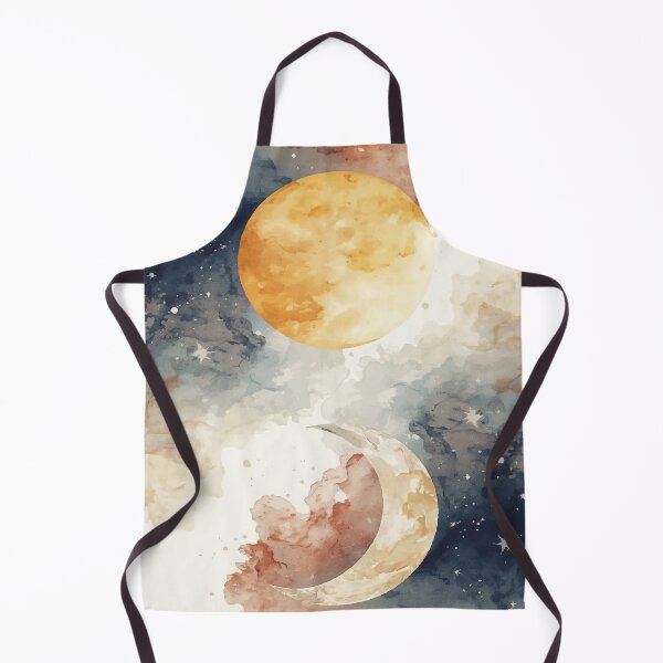 Item preview, Gold Sun and the Sleeping Crescent designed and sold by AbstractAnom.