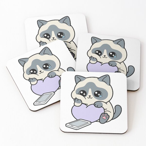 Item preview, Kawaii Ragdoll Cat Ghosted Waiting for Text T-Shirt designed and sold by Inna Myrien.
