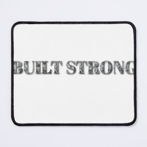Item preview, Built strong Shirt – Bold Streetwear Confidence Quote designed and sold by Clintora.