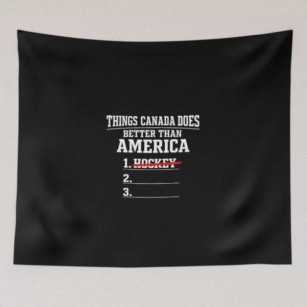 Item preview, Things Canada Does Better Than America 1 Hockey 2 designed and sold by memoryweaverart.