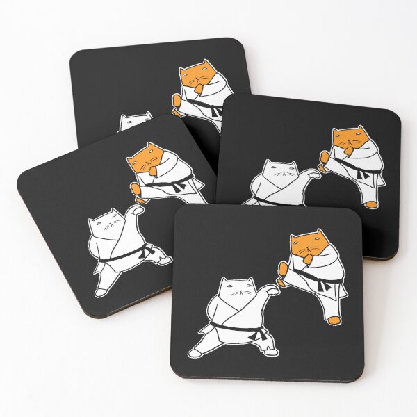 Item preview, Karate cats designed and sold by eri-morie.