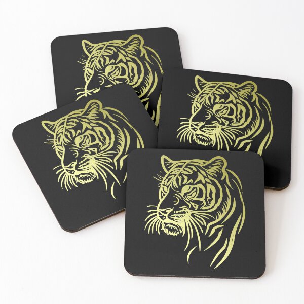 Item preview, Gold Tiger designed and sold by elife.ds.