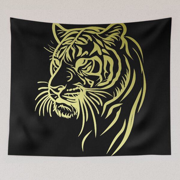 Item preview, Gold Tiger designed and sold by elife.ds.
