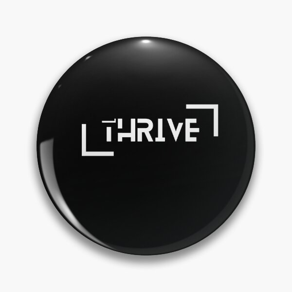 Item preview, THRIVE Minimal Typography T-Shirt | Motivational Streetwear Aesthetic Design designed and sold by ascendzero.