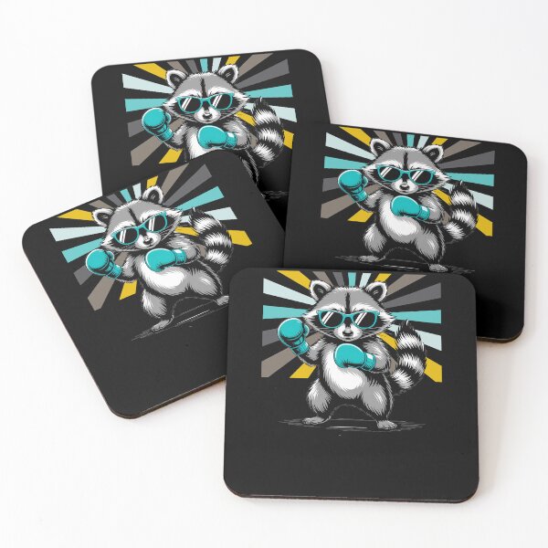 Item preview, Trashed Panda Drunk Raccoon Funny Gift designed and sold by StaticMood.