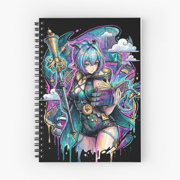 Item preview, Zenless Zone Zero Lucia Elowen Cerulean Hair Goat Horns Art designed and sold by Senpaiwaves.