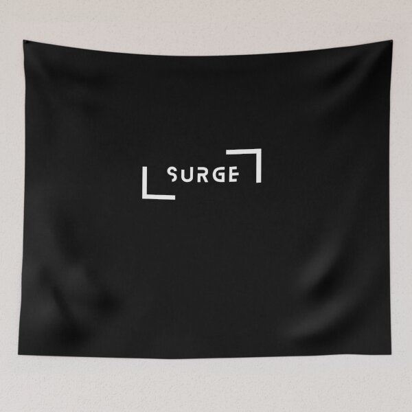 Item preview,  SURGE Minimal Typography T-Shirt | Motivational Streetwear Aesthetic Design designed and sold by ascendzero.