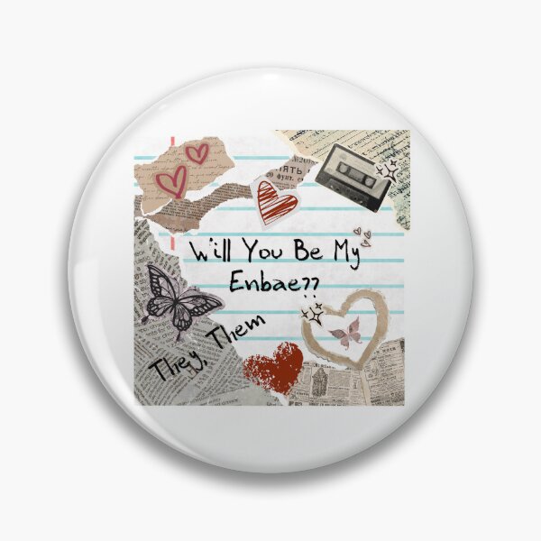 Item preview, Nonbinary Valentine designed and sold by queerspaceboy.