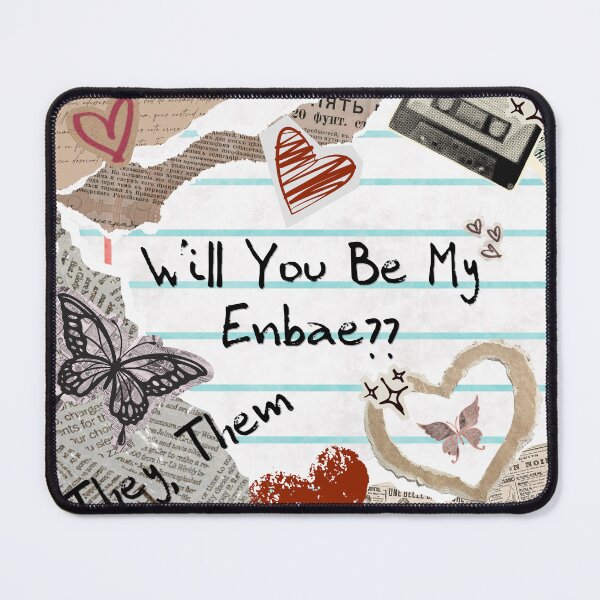 Item preview, Nonbinary Valentine designed and sold by queerspaceboy.