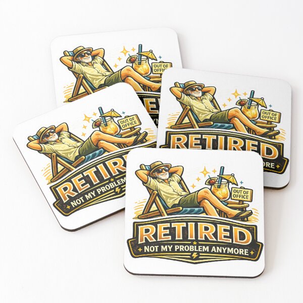 Item preview, Retired Not My Problem Anymore designed and sold by rocknrollstyles.