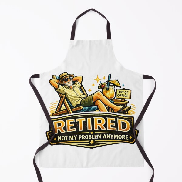 Item preview, Retired Not My Problem Anymore designed and sold by rocknrollstyles.