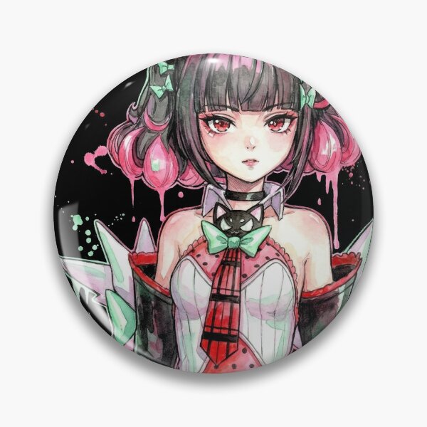 Item preview, ZZZ Nangong Yu Angels of Delusion Leader Vaporwave Retro Portrait designed and sold by Senpaiwaves.