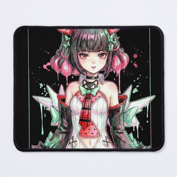 Item preview, ZZZ Nangong Yu Angels of Delusion Leader Vaporwave Retro Portrait designed and sold by Senpaiwaves.