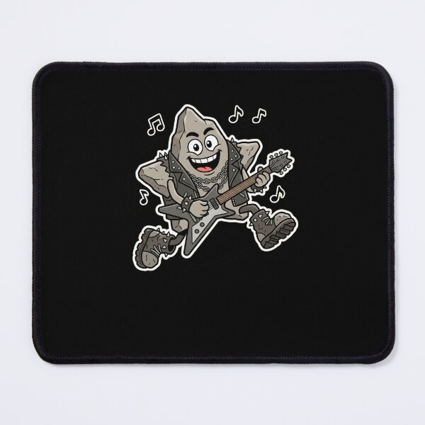 Item preview, Funny Rock Character Playing Electric Guitar designed and sold by snowry.