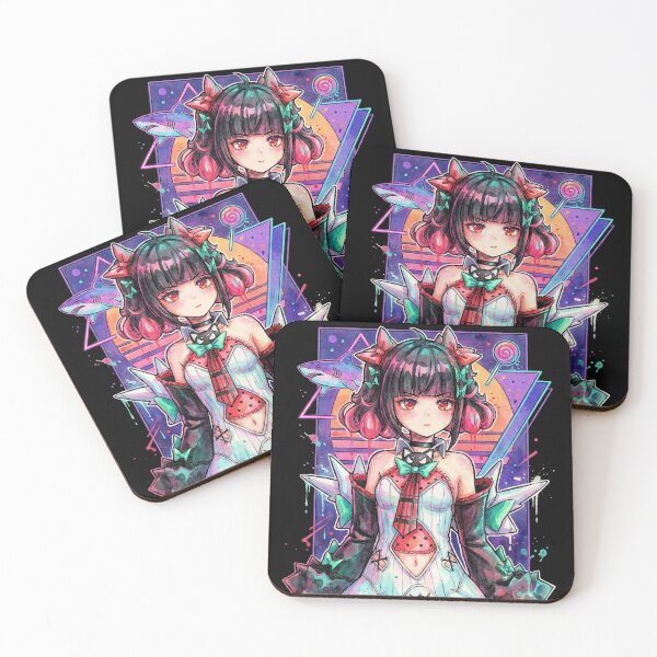 Item preview, Zenless Zone Zero Nangong Yu Lead Dancer Ether Stun Vaporwave Art designed and sold by Senpaiwaves.