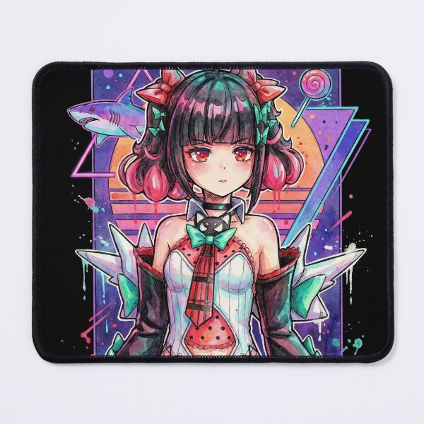 Item preview, Zenless Zone Zero Nangong Yu Lead Dancer Ether Stun Vaporwave Art designed and sold by Senpaiwaves.