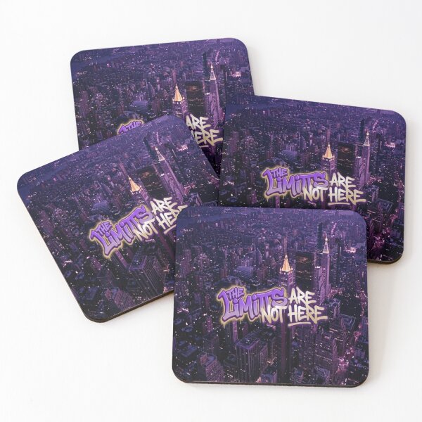 Item preview, No Limits Mindset – City Night Skyline Motivational Streetwear Art designed and sold by KstroCotheS.