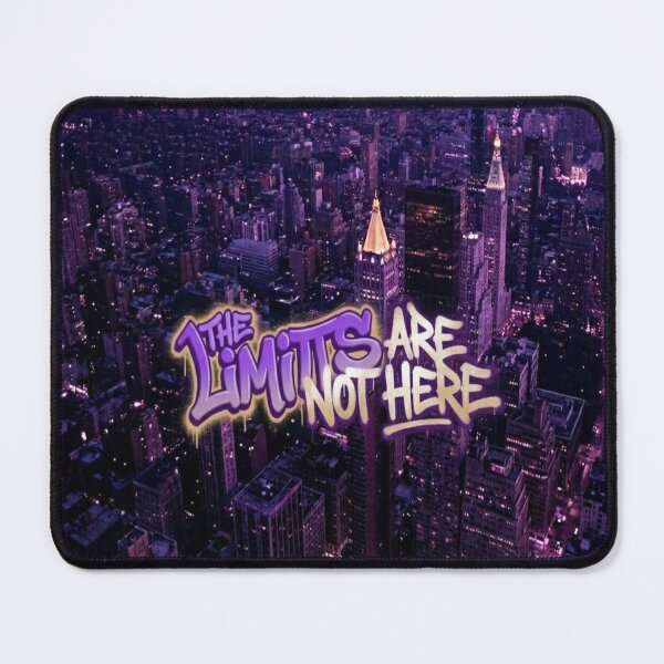 Item preview, No Limits Mindset – City Night Skyline Motivational Streetwear Art designed and sold by KstroCotheS.