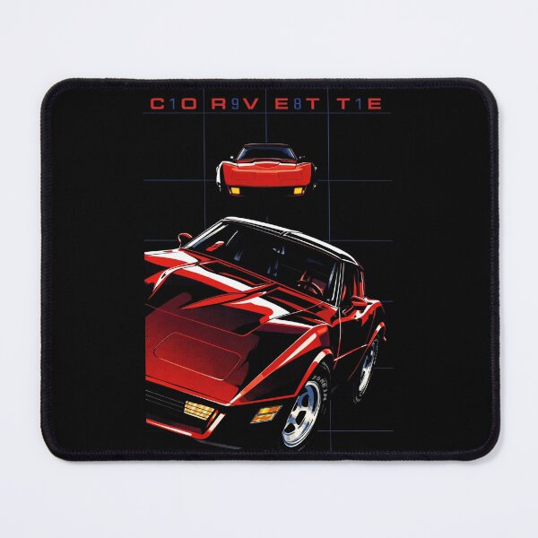 Item preview, 1981 Corvette C3 – Retro Performance Poster Style Artwork designed and sold by Stinky Lincy's Apparel Company.