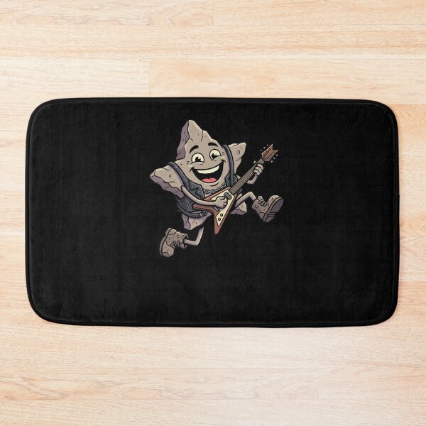 Item preview, Funny Rock Character Playing Electric Guitar designed and sold by snowry.