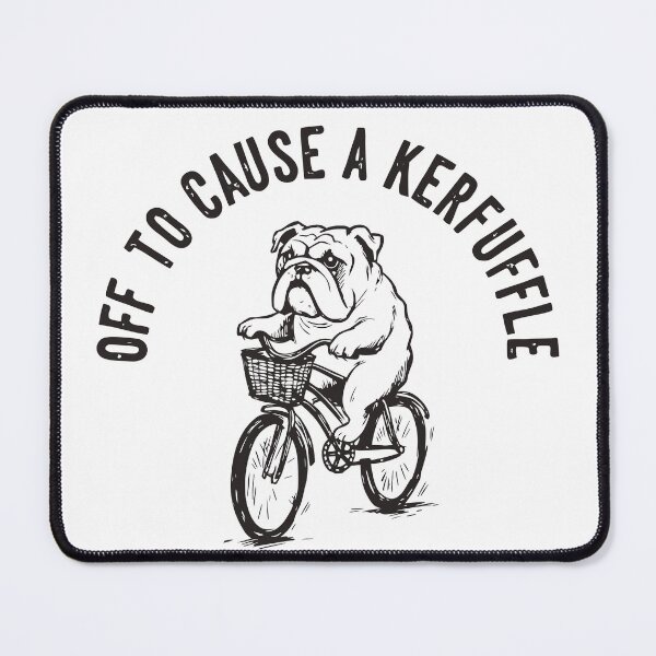 Item preview, Off to Cause A Kerfuffle Dog  designed and sold by FreeArt2.
