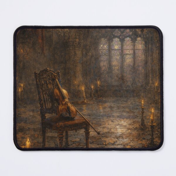 Item preview, Gothic Wall Art | Abandoned Ballroom in Moonlight | Dark Academia decor designed and sold by yeeted17.