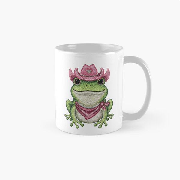 Item preview, Cowgirl Frog Rhinestone Design | Pink Cowboy Hat Cute Frog Western Aesthetic Graphic designed and sold by MS Pod Studio.