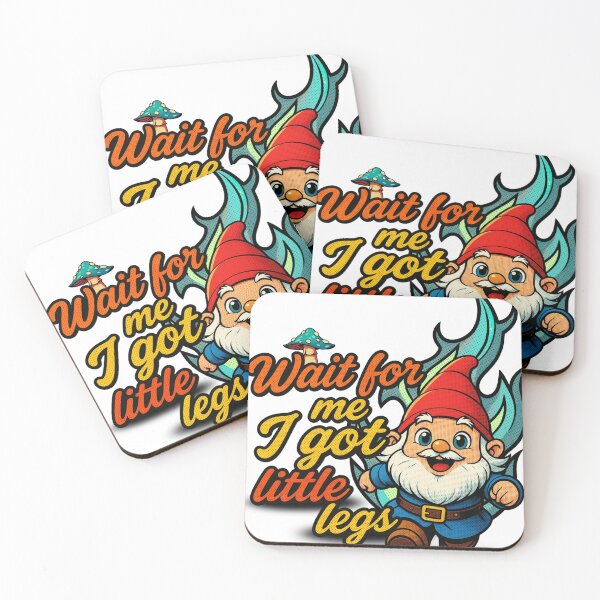 Item preview, garden gnome - Wait for me I got little legs designed and sold by paggorek.