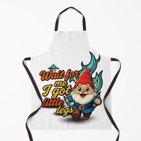 Item preview, garden gnome - Wait for me I got little legs designed and sold by paggorek.