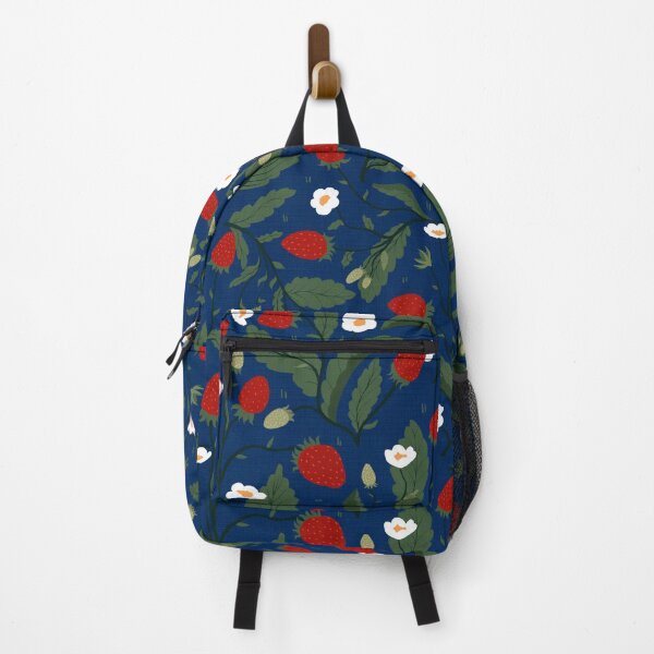 Item preview, Strawberry blue pattern designed and sold by natinart.