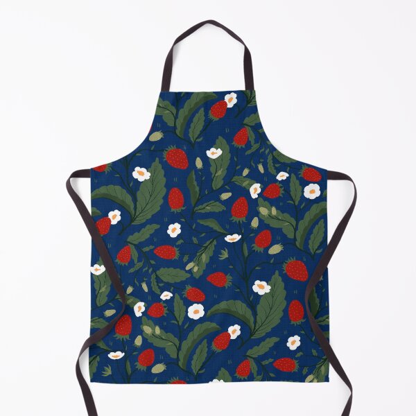 Item preview, Strawberry blue pattern designed and sold by natinart.
