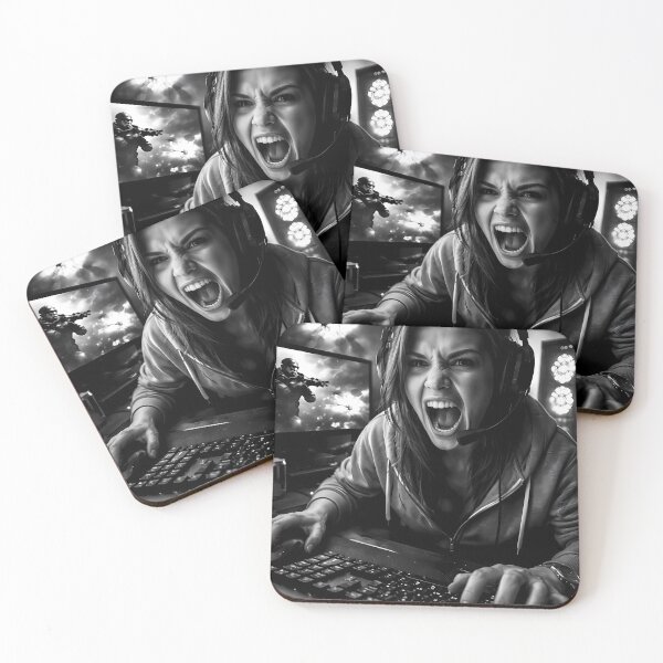Item preview, Gamer Scream In Midnight Battle Light Room designed and sold by ArtaFutura.