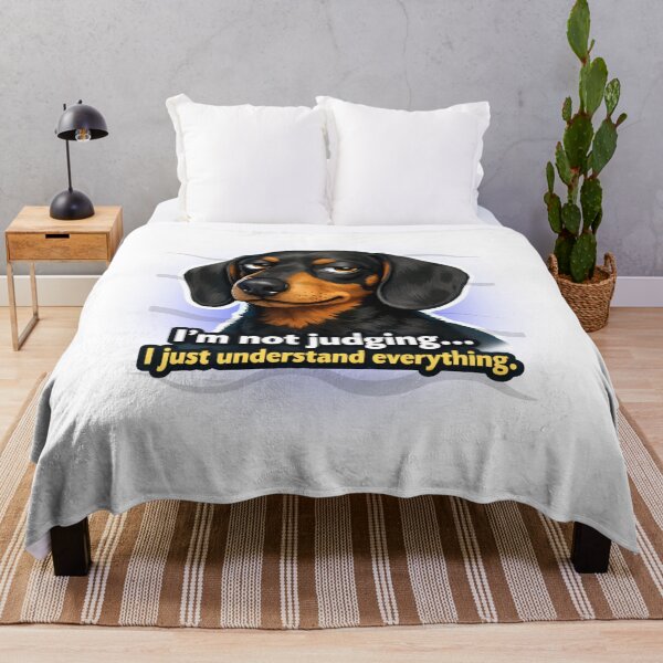 Item preview, Dachshund Mind Signal Design – “I’m Not Judging I Just Understand Everything” Sarcastic Dog Quote designed and sold by ArtivaNest.